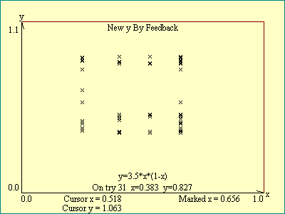 new y by feedback